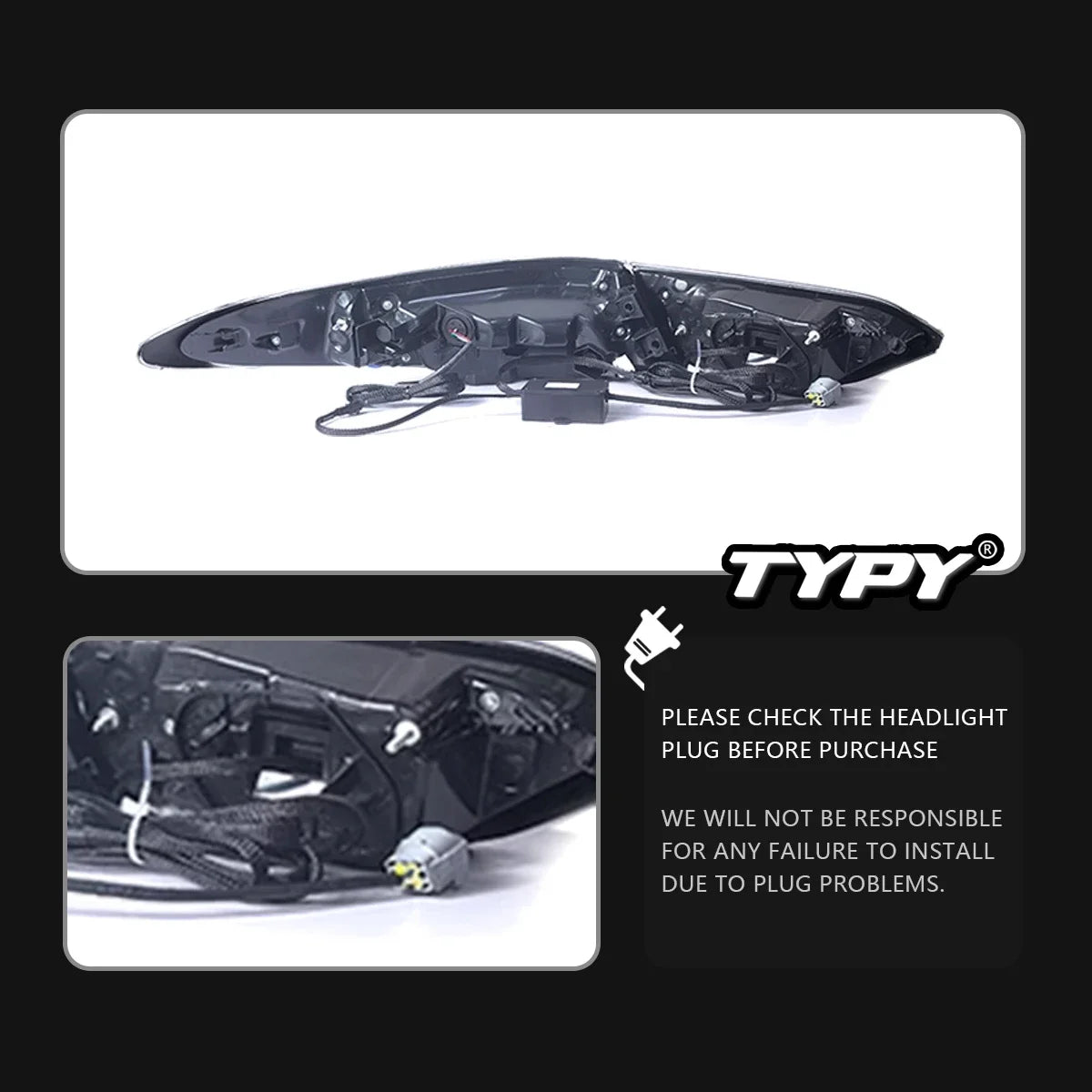 TYPY Car Lights For Toyota Camry RGB Taillight 2018-2023 LED Projetor Tail Lamp Daytime Running Light Automotive Accessories