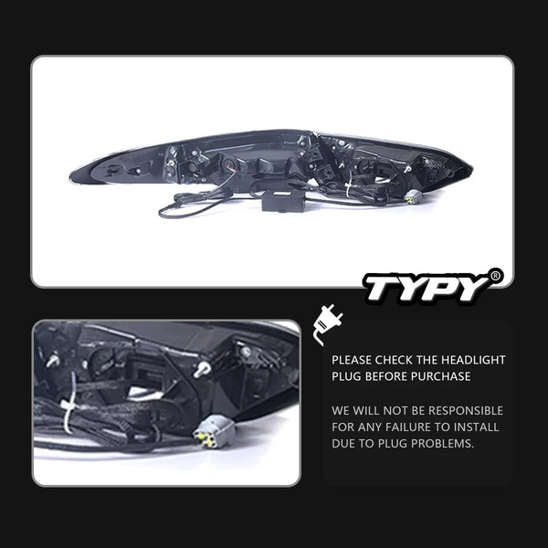 TYPY Car Lights For Toyota Camry RGB Taillight 2018-2023 LED Projetor Tail Lamp Daytime Running Light Automotive Accessories