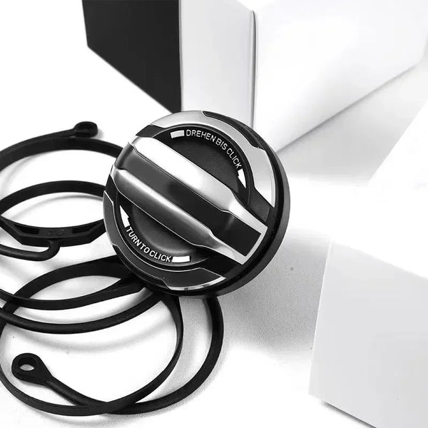 For Porsche Fuel Tank Cap Macan Cayenne Panamera 911/718 Aluminum Alloy Fuel Tank Cap Filler