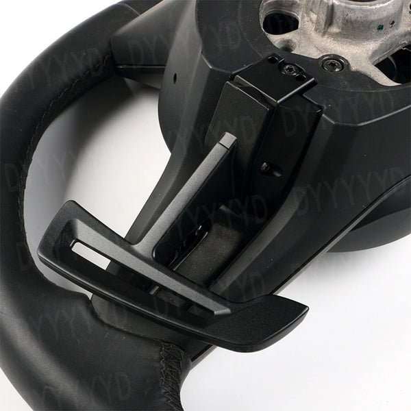 For Porsche 911.2 GT3 RS GT2 Carrera 718 GT4 Cayman Boxster Cayenne GTS Macan Interior Steering Wheel Magnetic Paddle Shift Pad