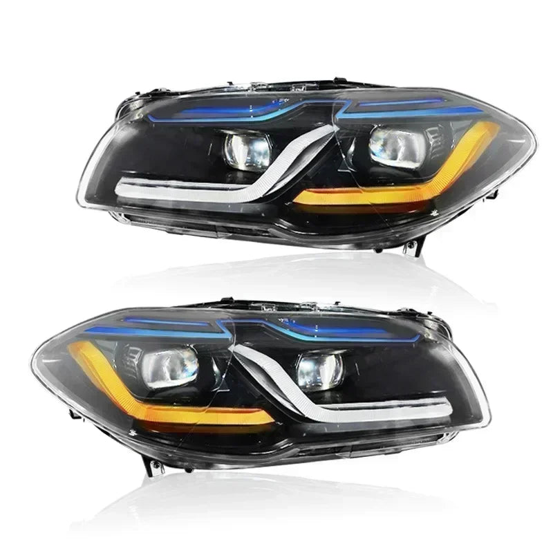 2PCS LED Headlights For BMW F10 F18 2010-2017 M5 520i 520d 530i 530d LED Lights for BMW F10 F18 Headlights Car Accessories