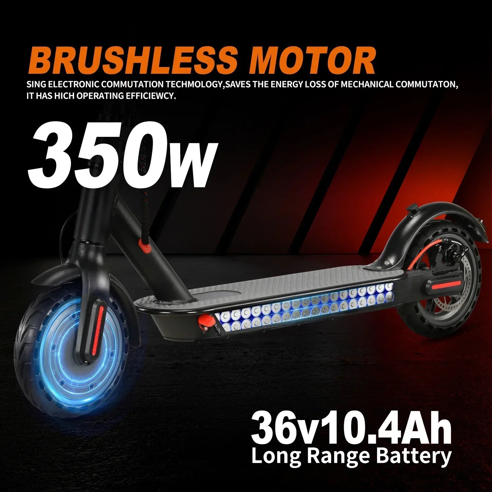 FREEBOY J-03 Adult Electric Skateboard 350W Electric Scooter  36V10.4AH Battery E-Scooter 8.5 Inch Tire Foldable Escooter