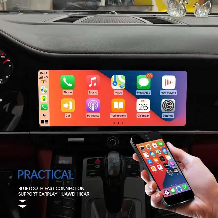 12.3inch + 11.4inch Android Multimedia Video Player For Porsche Panamera 970 Upgraded Interactive Dual Screen Carplay Navigation