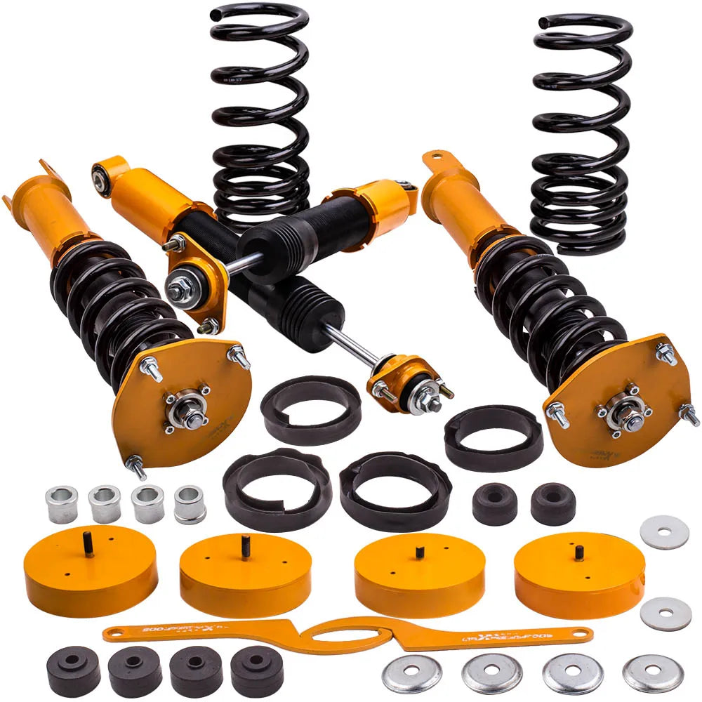 MAXPEEDINGRODS Coilovers Air Struts Coil Springs Conversion Kits for Lincoln Mark VIII 93-98 2 year warranty Front Rear