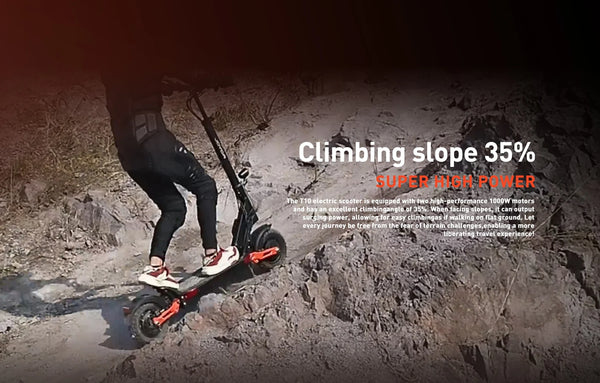 JOYOR T10 Electric Scooter for adults 2000W Dual Motor 60V18Ah Battery 10 Inch Tire Hydraulic Brake Electric scooter Foldable