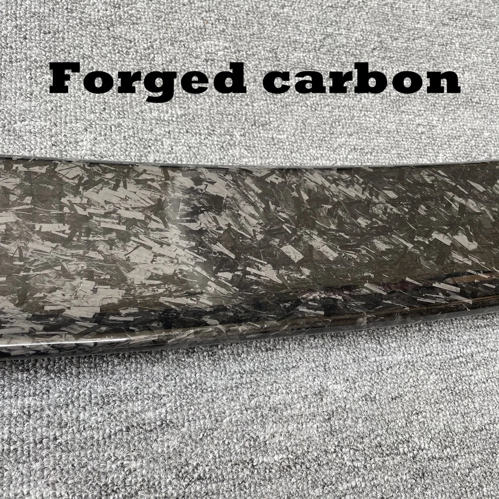 FOR Porsche Cayman 718 981 Boxster GT4 RS Style Car External Decoration Rear Trunk Wing Carbon Fiber Rear Spoiler Tail Wings