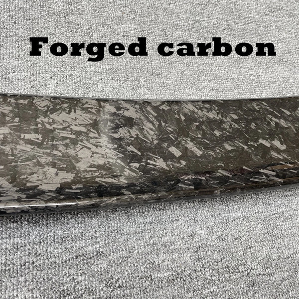 FOR Porsche Cayman 718 981 Boxster GT4 RS Style Car External Decoration Rear Trunk Wing Carbon Fiber Rear Spoiler Tail Wings