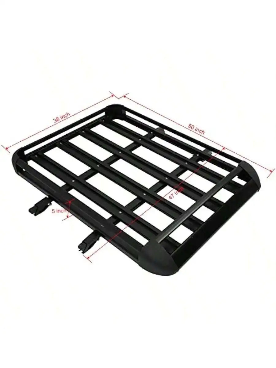 Aintier Roof Rack for 48" Crossbars Cargo Basket – Roof Cargo Rack Luggage Carrier Compatible