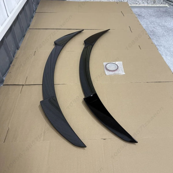 For Mercedes CLA C117 CLA180 CLA200 CLA260 CLA45 AMG 2013-2018 Car Rear Boot Trunk Spoiler Wing Body kit Gloss Black Carbon Look