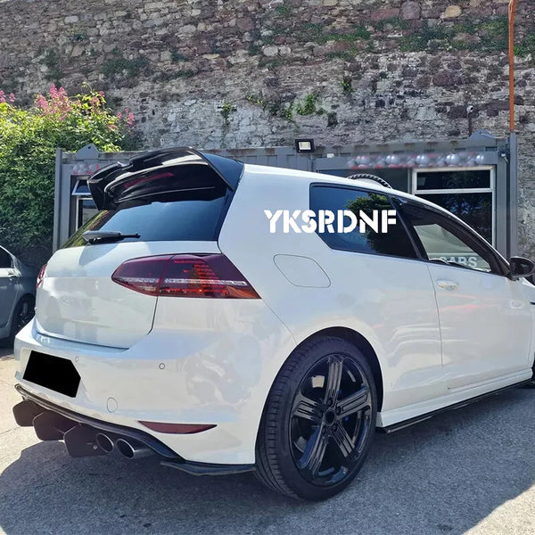 Oettinger Style Roof Spoiler For Volkswagen Golf7 MK7 7.5 GTI GTD GTE (Not For R) ABS Plastic Rear Spoiler Aleron 2013 -2020