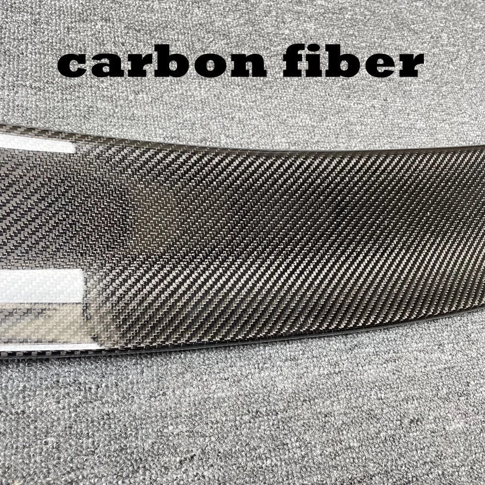 FOR Porsche Cayman 718 981 Boxster GT4 RS Style Car External Decoration Rear Trunk Wing Carbon Fiber Rear Spoiler Tail Wings