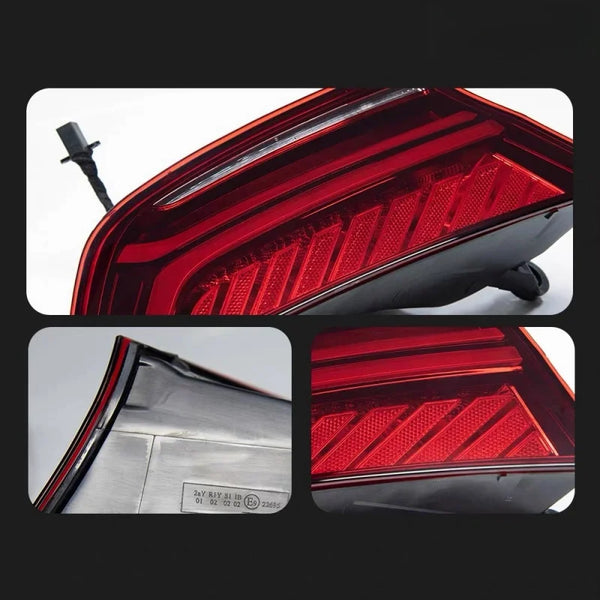 Auto Accessories 12 to 18 for Audi A7 Taillights Assemblies Modified with LED Water Steering Rear Tail Lamp A7 New Model