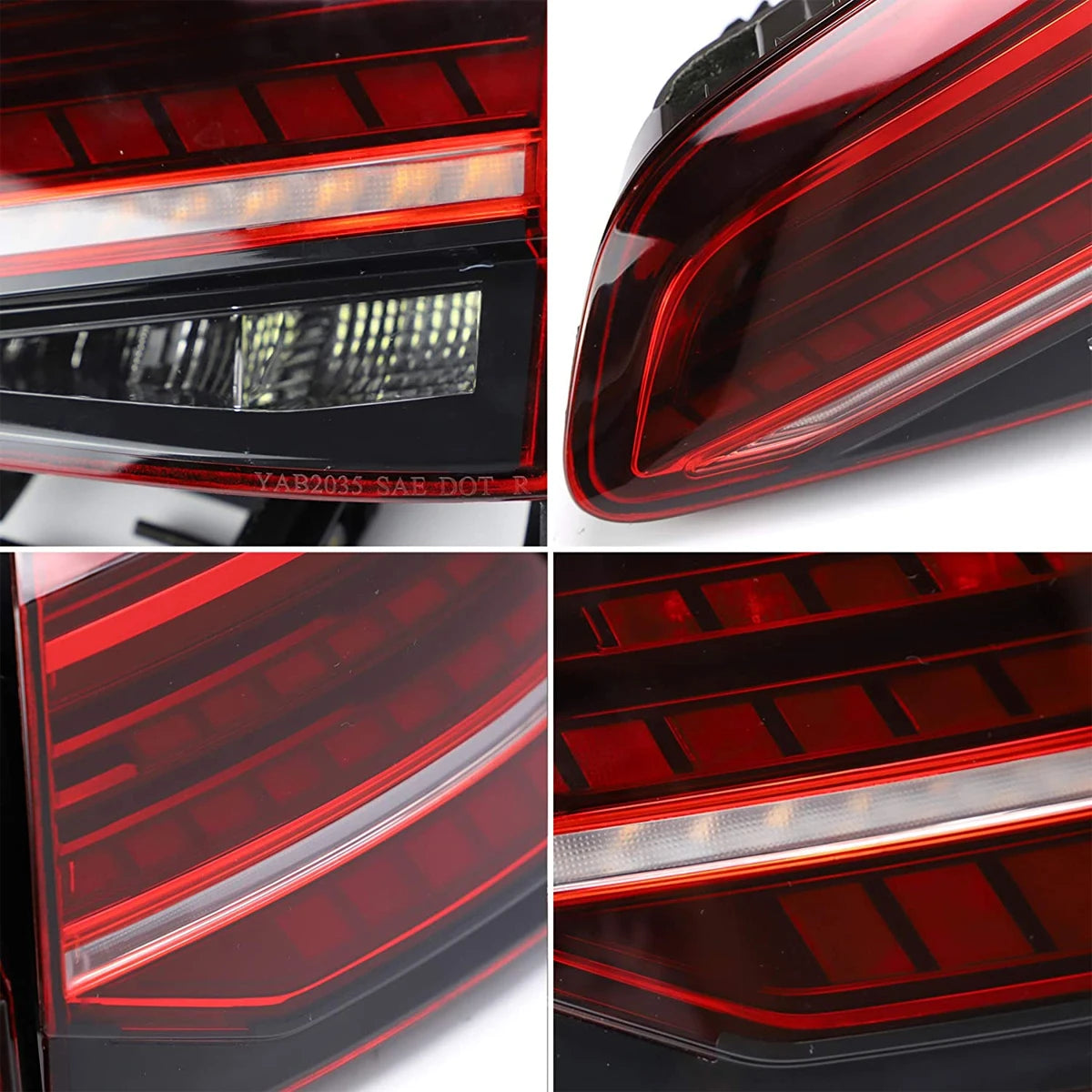 TYPY Car Tail Lamps For VW Golf MK7 Golf7.5 Taillight TSI TDI 2013-2019 LED Projetor Tail Lamp DRL Auto Accessories
