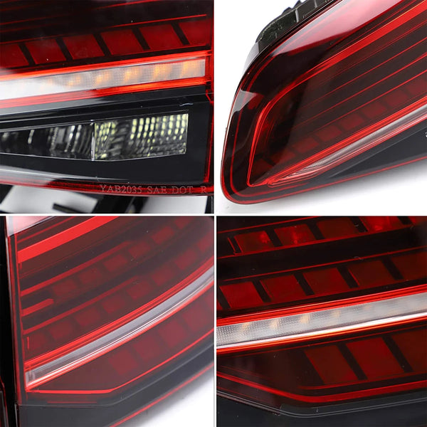 TYPY Car Tail Lamps For VW Golf MK7 Golf7.5 Taillight TSI TDI 2013-2019 LED Projetor Tail Lamp DRL Auto Accessories