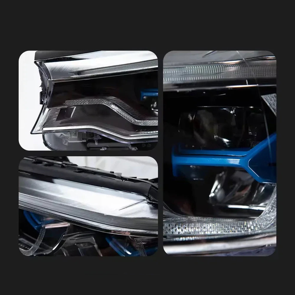 Car For BMW 5 Series G30 G38 Headlights 2018-2020 Upgrade Modified to New DRL Dynamic Turn Signal LED Headlight Auto Accessories