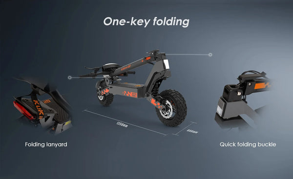 KuKirin G2 Electric Scooter 45km/h Max Speed 800W Motor 48V 15Ah Super Large Battey Electric Scooter