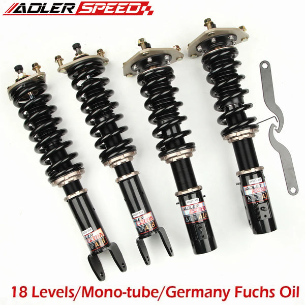 ADLERSPEED For 03-06 Mitsubishi Lancer EVO 7 8 9 Coilovers 18 Way Adj. Height Suspension