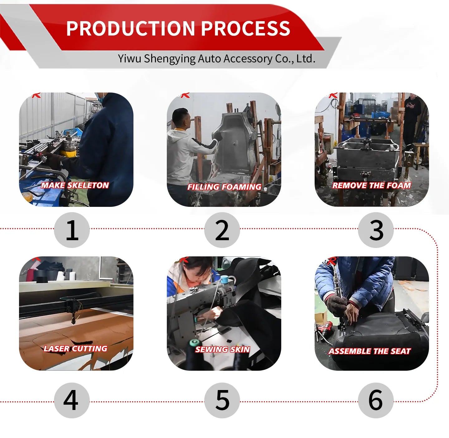 Car Seat Eco-friendly Carbon Fiber PVC Car Seat For Adults Customizable Double Sliding Buckle Universal Seat