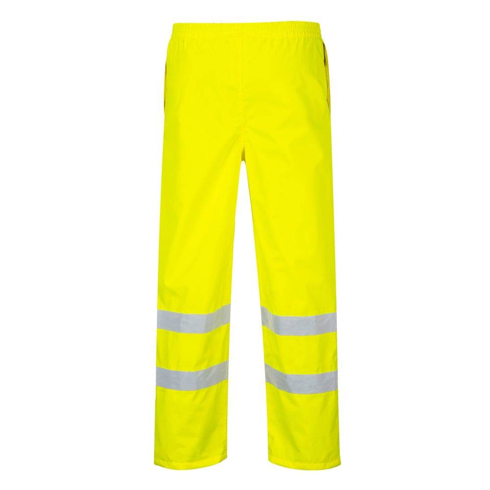 Portwest S487 Hi-Vis Breathable Waterproof Rain Trousers