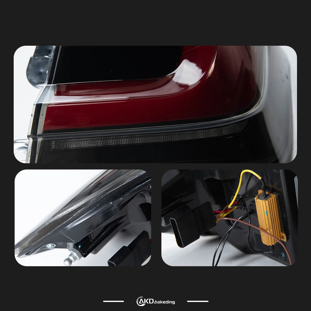 AKD Tail Lamp for BMW F30 F35 F80 LED Tail Light 2013-2019 3 series 320I 325I Rear Fog Brake Turn Signal Automotive Accessories