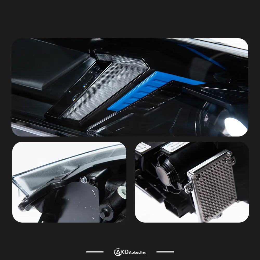 AKD Head Lamp for BMW E90 LED Headlight 2005-2012 Headlights 320i 325i 318i DRL Turn Signal High Beam Projector Lens