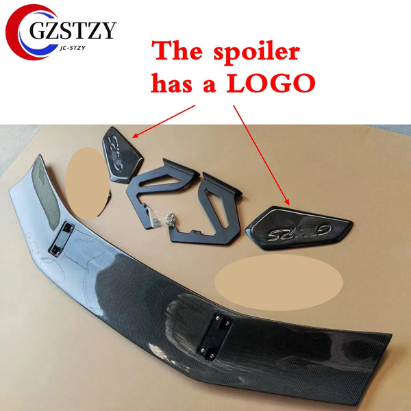 Carbon Fiber Rear Spoiler Tail Wings For Porsche Cayman 718 987 997 981 Boxster GT4 2010-2021 Car External Decoration GT4 Style