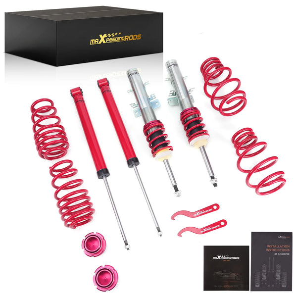 Coilovers Spring Suspension Struts for VW Polo MK4 9N For SKODA FABIA MK1 Saloon (6Y3) 10/1999-12/2007 notchback