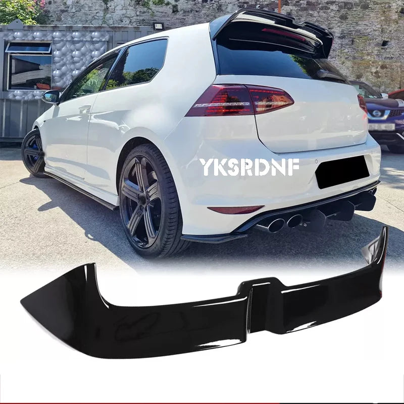 Oettinger Style Roof Spoiler For Volkswagen Golf7 MK7 7.5 GTI GTD GTE (Not For R) ABS Plastic Rear Spoiler Aleron 2013 -2020