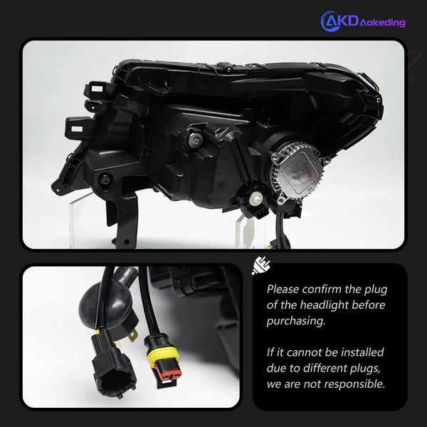 Headlights For Navara 2014-2021 Car автомобильные товары  12V H7 LED DRL Hella Xenon Lens Hid Nissan NP300 Tools Car Accessories