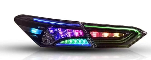 TYPY Car Lights for  Camry RGB Taillight 2018-2023 LED Projetor Tail Lamp Daytime Running Light Automotive Accessories