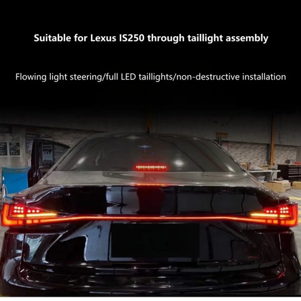 LED Tail Lights for Lexus IS250 IS300 IS350 IS200t ISF 2013-2020 Start Up Animation Sequential Facelift Lamps