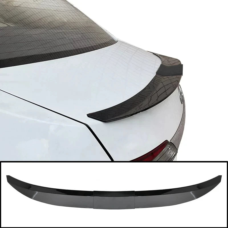 3Pcs Universal Black Trunk Tail Rear Wing Spoiler 115-125Cm For BMW For Tesla For Audi Toyota Honda KIA Hyundai Car Accessories