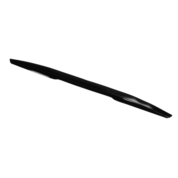 113cm*7cm Rear Roof Trunk Spoiler Lip Tail Wing Rubber Glossy Black Anti UV for Car High Gloss Anti-ultraviolet Varnish