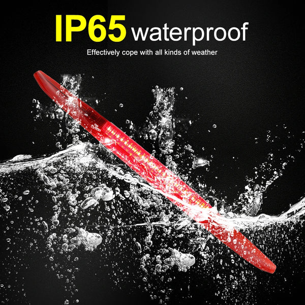 For 1996-2004  Boxster 986 Smoked RED LED Third Brake Light High Mount Stop Lamp OEM:98663105000