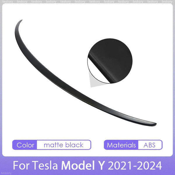 For Tesla Spoiler Model Y Juniper 2025 Accessories Spoilers Wings for Tesla Model 3 Highland 2025 3/Y 2017-2025 ABS Material
