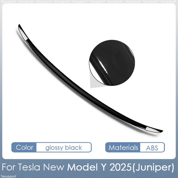 For Tesla Spoiler Model Y Juniper 2025 Accessories Spoilers Wings for Tesla Model 3 Highland 2025 3/Y 2017-2025 ABS Material