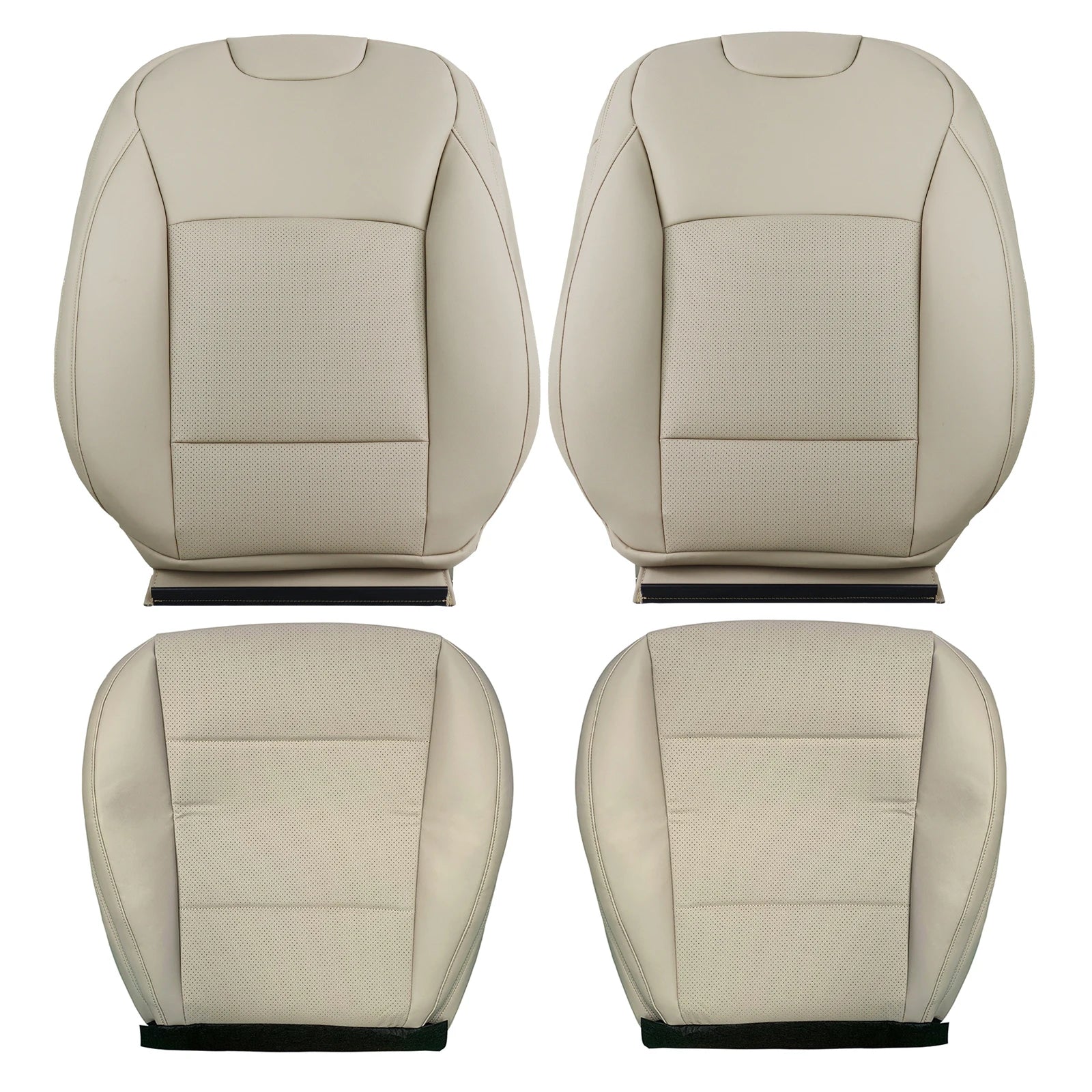 For Subaru Outback 2015-2019 Driver Passenger Perforated Leather Seat Cover Set 5182327-AA 5182327AA