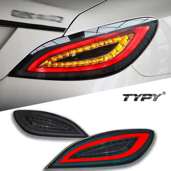 TYPY New LED Tail Lamp Upgrade Modified For Benz CLS W218 Taillight 2012-2017 Dynamic Signal Tail Lamp Auto Accessories