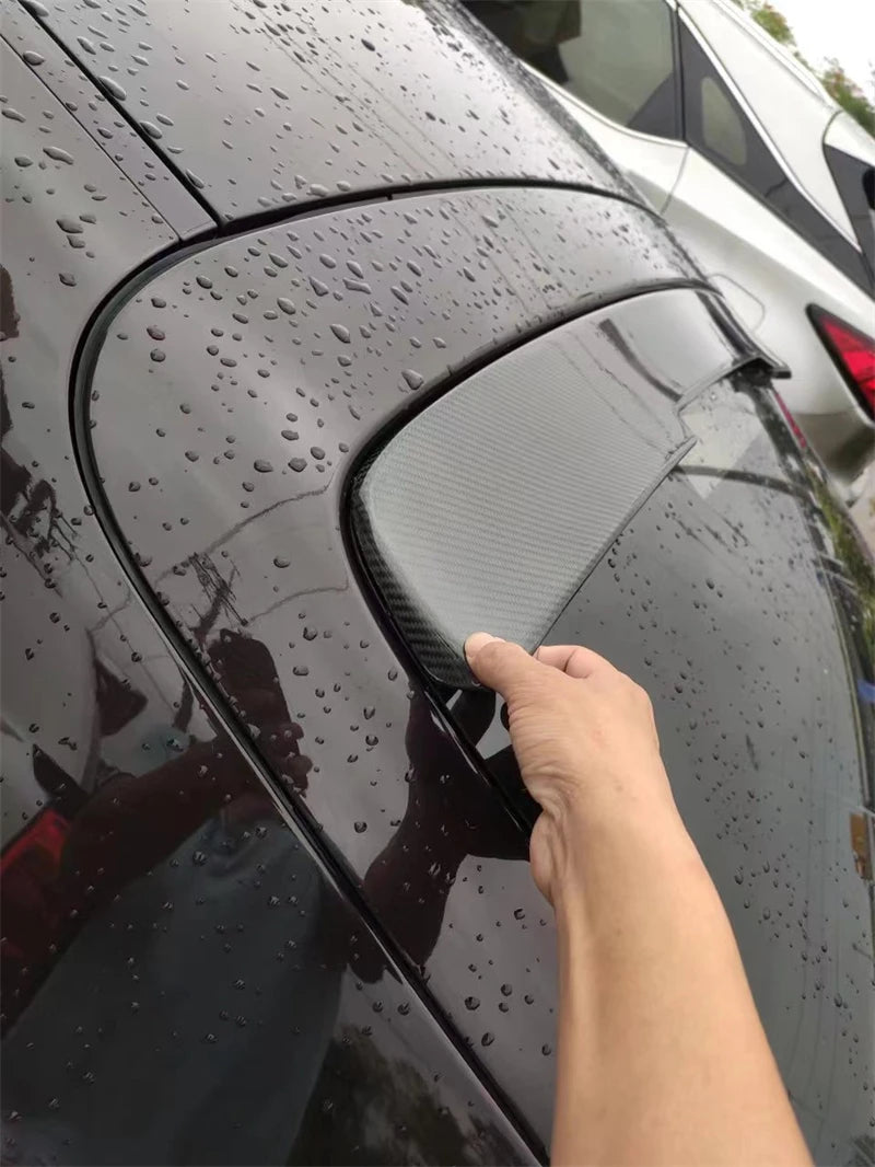 For Porsche Panamera 970 970.1 970.2 2010-2016 Real Carbon Fiber Roof Spoiler High Quality Rear Wing Trunk Top Lip Splitter