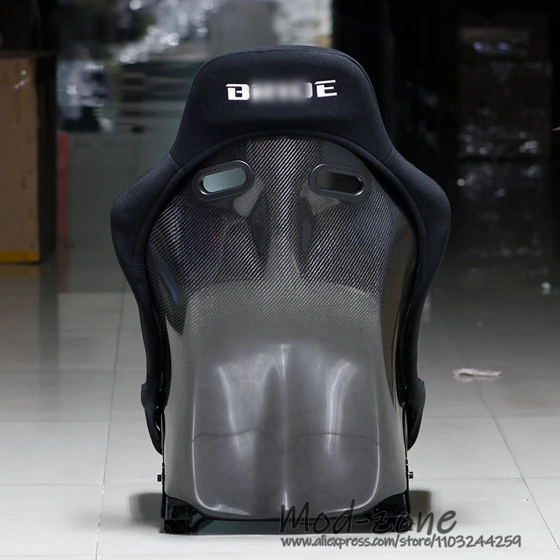 BRD VIOS III LOWMAX Light Weight Carbon Fiber Fiberglass Black BRD Cushions JDM Car Tuning Fixed Bucket Racing Seat