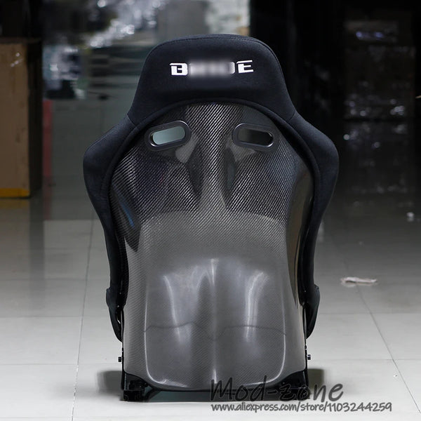 BRD VIOS III LOWMAX Light Weight Carbon Fiber Fiberglass Black BRD Cushions JDM Car Tuning Fixed Bucket Racing Seat