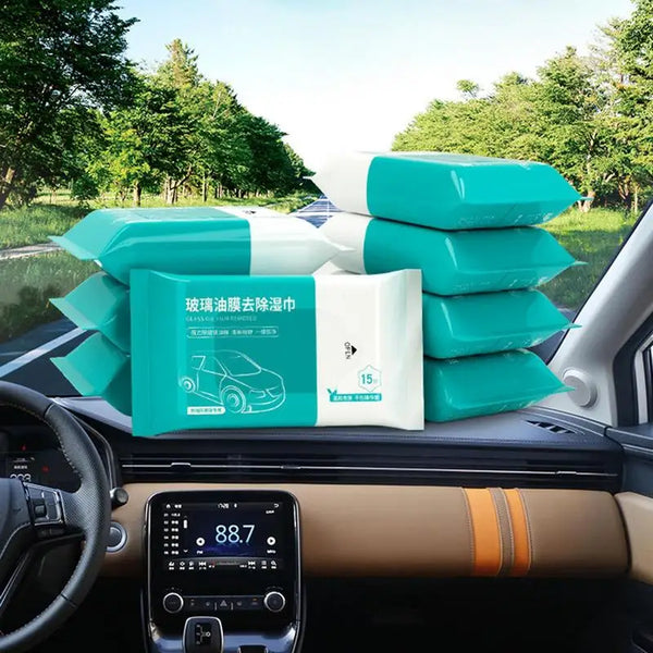 Car Glass Cleaning Wipes Windshield Windows