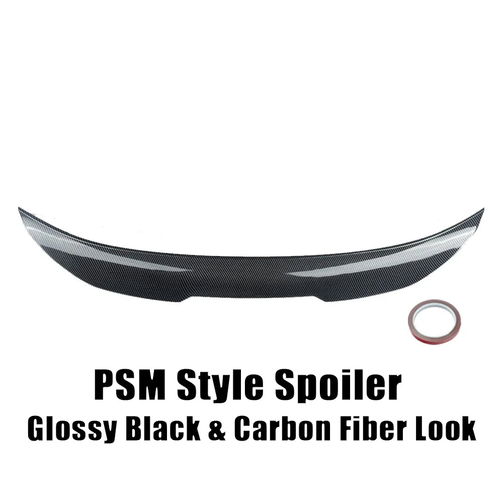 XVIP Fiber M4 Style Car Rear Trunk Spoiler Wing Lip For BMW 2 Series F22 F87 2014-20 M2 Gloss Spoiler Accessories Exterior Wings