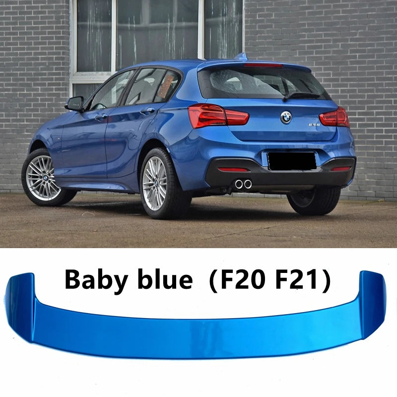 For Bmw F20 F21 1 Series 1ER Hatchback 120i 118i 116i Roof Spoiler 2012 to 2019 year Rear Roof Wing By Carbon Fiber Glossy