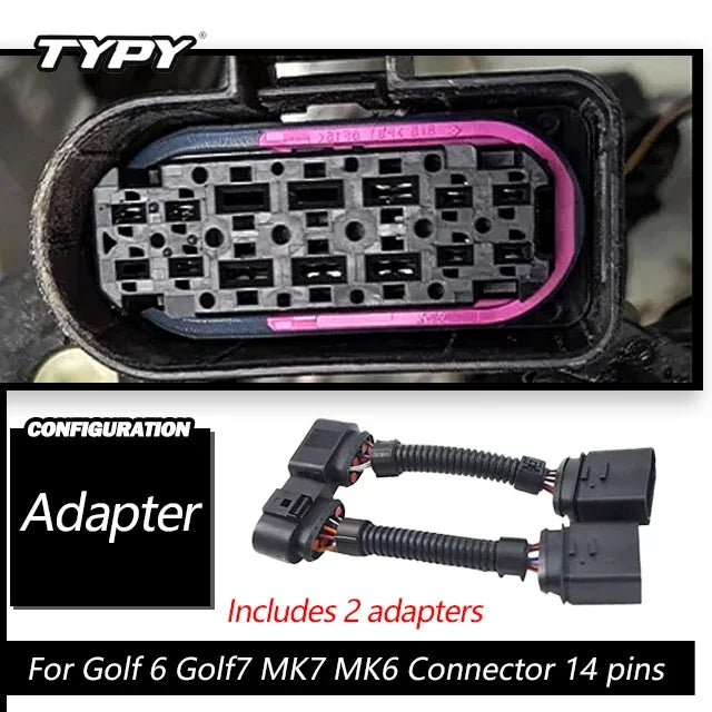 TYPY New LED Head Lamp Upgrade Modified For VW Golf 7 Golf 7.5 MK7 Headlights 2013-2020Dynamic Signal Head Lamp Auto Accessories