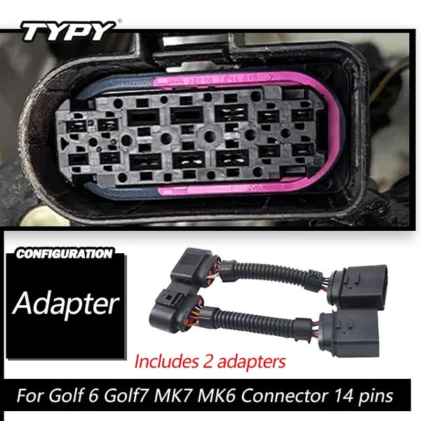 TYPY New LED Head Lamp Upgrade Modified For VW Golf 7 Golf 7.5 MK7 Headlights 2013-2020Dynamic Signal Head Lamp Auto Accessories