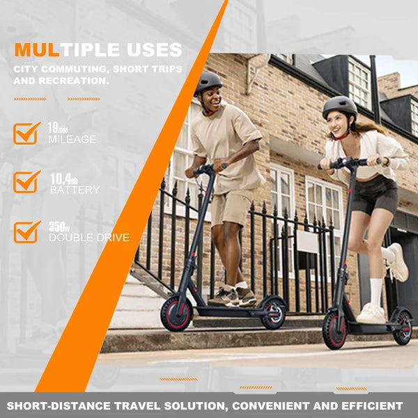 FREEBOY J-03 Adult Electric Skateboard 350W Electric Scooter  36V10.4AH Battery E-Scooter 8.5 Inch Tire Foldable Escooter