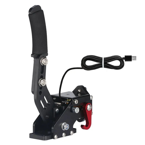 Usb Simracing Hand Brake Pc Mechanical Drift Handbrake for Game Steering Wheel Sim Racing Handbrake Cockpit Usb El Brakes Lever