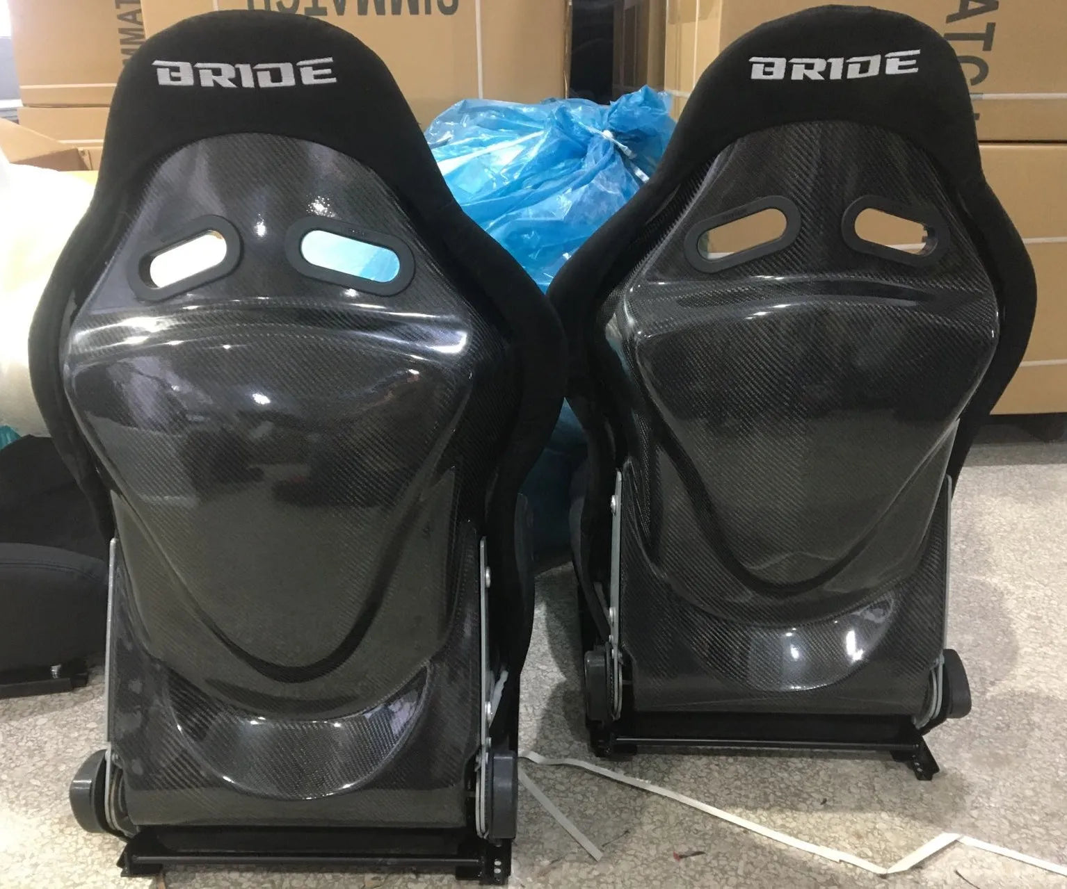 JIABEIR 1020 Lowmax Adjustable Racing Seats CF Bucket Style Made Fiberglass Carbon Fiber Cloth Leather PVC PU-New Sport Design