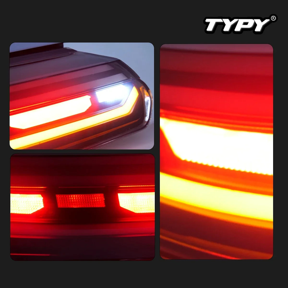 Car For Porsche Panamera 970.2 Taillight 2014-2016 Upgrade Modified New DRL Dynamic Turn Signal LED Taillight Auto Accessories